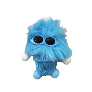 Blue wool with glasses